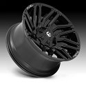 Fuel Typhoon D776 Gloss Black Custom Truck Wheels 3